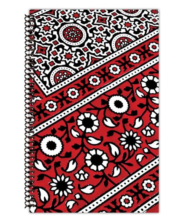 Ajrak Lengthy Notebook (Template)
